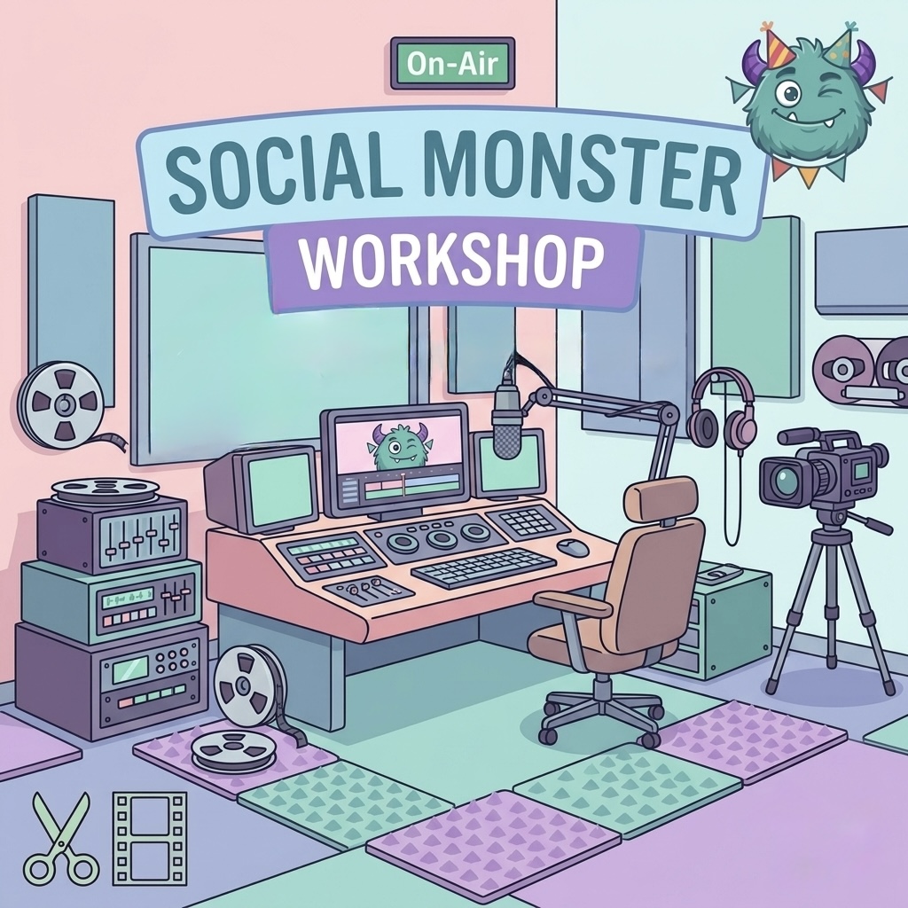 Social-Monster Workshop — Social Media Videos schneiden